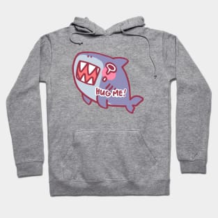 Hug Me Shark meme Hoodie